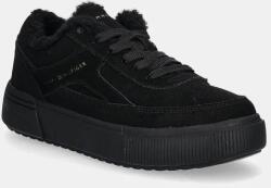 Tommy Hilfiger velúr sportcipő SUEDE VULC WINTER SNEAKER LO fekete, FW0FW08107 - fekete Női 39