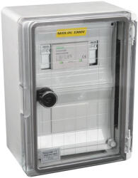 Spbpvdc1bcs Tracon SPBPVDC1BCS Túlfeszültség-védelmi doboz fotovoltaikus rendszerekhez 320x210x130mm, IP65, DC1+2, Un=1000VDC (SPBPVDC1BCS)