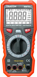 MM78C Tracon MM78C Digitális multiméter TRMS ACV, DCV, ACA, DCA, TRMS, Ohm, Hz, C, °C, dioda, NCV, signal (MM78C)