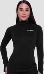 GymBeam Pulse 1/2 Zip Running Суичър за жени Black M