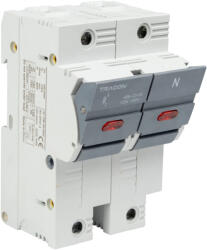 Cfbl1p+n100 Tracon CFBL1P+N100 Szakaszolókapcsoló-biztosító hengeres bizt. hoz, maszkolható 100A, 22x58mm, Un=400V/690V, 1P+N right, LED (CFBL1P+N100)