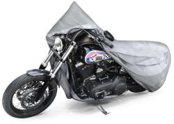 WALSER Motortakaró ponyva BASIC - L méret - 250x100x130 cm ezüst - WALSER (41207)