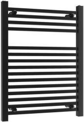 Gamma Törölközőszárító radiátor szögletes, Proper 50cm x 60cm, fekete (PROP-6050-BK)