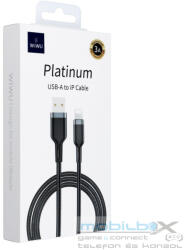 WIWU - Platinum Series Data Cable Wi-C019 USB A to Lightning 3A 1, 2m - black
