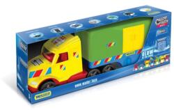 Wader Magic Truck Basic: Camion cu remorcă și lumini 80cm - Wader (36311)
