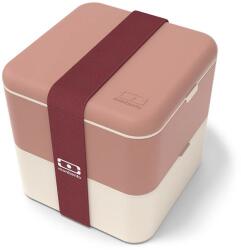 Monbento Square ételhordó doboz - Pink Moka
