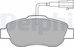 DELPHI set placute frana, frana disc DELPHI LP2014 - centralcar