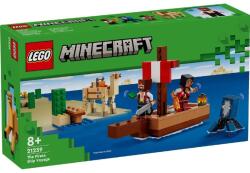 LEGO® MINECRAFT CALATORIE PE CORABIA DE PIRATI 21259 SuperHeroes ToysZone