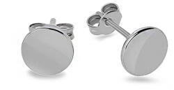 Heratis Forever Stekkeres kerek fülbevaló fehéraranyból, 6 mm, 9K IZ12036AMLHR