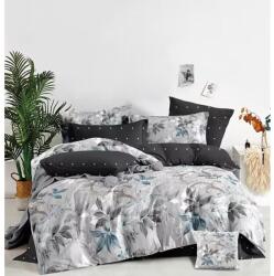 Luna ágynemű garnitúra 3 részes 3D szürke-fekete