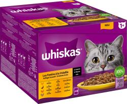 Whiskas Szárnyas válogatás szószban 1+ nedves macskatáp - Multipack 24x85g - 2.040 g