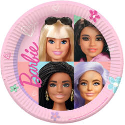 Amscan Barbie Sweet Life papírtányér 8 db-os 23 cm DPA991548266 (DPA991548266)