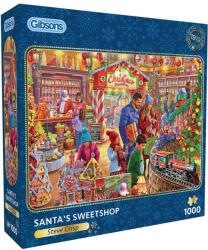 Gibsons - Mikulás édességboltja 1000 darabos kirakó (G6416)