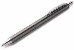 Pentel Zseléstoll, 0, 35 mm, nyomógombos, antracit tolltest, PENTEL "EnerGel BL-407" fekete, ajándék kék tollbetéttel (PENBL407MA) - pritone