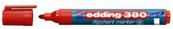 edding 380 kerek hegyű piros flipchart marker (7580011001)