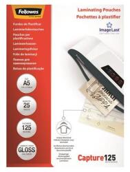 Fellowes Meleglamináló fólia, 125 mikron, A5, fényes, 25 db, FELLOWES (5396101) - mystock