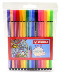 STABILO Filctoll STABILO Pen 68 10+5db-os neon készlet (6815-2) - mystock