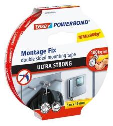 tesa Ragasztószalag, kétoldalas, ultra erős, 19 mm x 5 m, TESA "Powerbond (55792-00005-01)