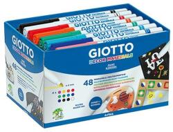 GIOTTO Dekorfilc GIOTTO vegyes színek 48db/doboz (524600)