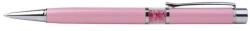 Art Crystella Golyóstoll, Crystals from SWAROVSKI®, rózsaszín, középen pink kristályokkal töltve 14cm (1805XGL243)
