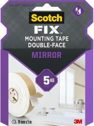 3M Tükörragasztó szalag, kétoldalas, 19 mm x 5 m, 3M SCOTCH "Mirror (7100263202)