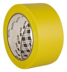 3M Ipari jelzőszalag, 50 mm x 33 m, 3M, sárga (7000144706) - mystock