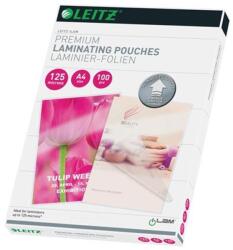Leitz Meleglamináló fólia, 125mikron, A4, fényes, UDT technológiával, LEITZ "iLam", 100db/cs (74810000) - mystock