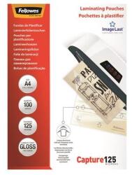 Fellowes Meleglamináló fólia, 125 mikron, A4, fényes, 100 db, FELLOWES (5307407) - mystock