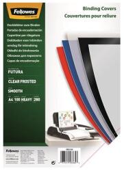 Fellowes Előlap, A4, 280mikron, pp, matt, FELLOWES "Futura", tejfehér, 100db/cs (5376501) - mystock