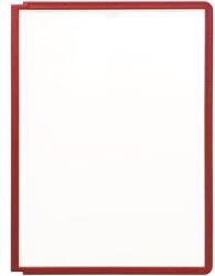 DURABLE Bemutatótábla, A4, DURABLE SHERPA® , piros (560603) - molnarpapir