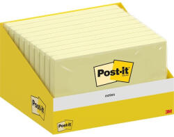 POST-IT 6830-CY 76x127mm 100lap kanárisárga öntapadós jegyzettömb (7100317839) - ebuymarket