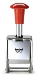 Trodat Sorszámbélyegző, automata, fém, 6 karakter, TRODAT (5756/M UNG) - mystock