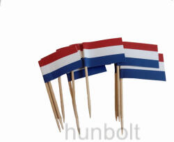 Holland szendvicszászló, fogpiszkálós ételzászló (100 db/csomag)