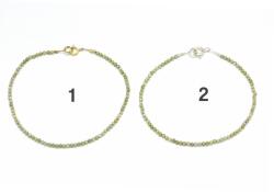  Bratara Zircon Diametru 56 mm - Margele Rotunde Fatetate - 2x2 mm - Accesorii GF- Argint 925 - concepttropic - 65,00 RON