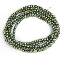  Hematit Verde Rotund Fatetat Margele Pietre Semipretioase pentru Bijuterii - 4 x 4 mm