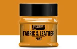 Pentart textil- és bőrfesték, 50 ml - narancs
