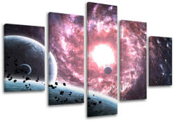  5 részes falfestmény UNIVERSE GA007E50