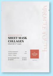 Village 11 Factory Szövet arcmaszk kollagénnel Miracle Youth Sheet Mask Collagen - 23 g / 1 db