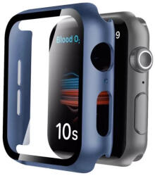 Apple Watch kék védőtok edzett üveggel 46 mm