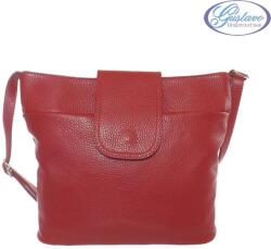  Bőr táska - meggypiros