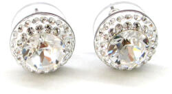 APHRODITÉ APHRODITE bedugós fülbevaló - 12 mm (crystal fehér) (3164559)