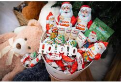 LUX&BOX Kinder csokoládé Mikulás csomag (doboz) családi méret