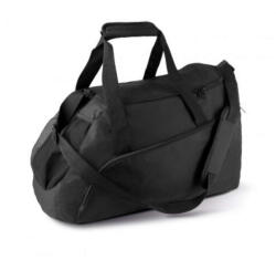 Kimood sporttáska nagy oldalzsebekkel - fekete (ki0607black)