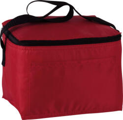 Kimood mini hűtőtáska zsebbel - piros (ki0345red)