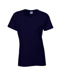 Gildan női pamut póló - navy, sötétkék (gil5000navy)