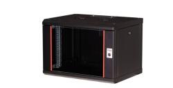 Equip Fali Rackszekrény - EPM-07-6045-B-CBAA (19", 7U, 600x450mm, előre szerelt, fekete) (EPM-07-6045-B-CBAA) - pcx
