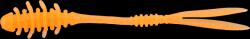 JACKALL Vierme Jackall Amiami 1.5 inch, glow orange gold flake, 10 buc plic (F1.JA.807244625)