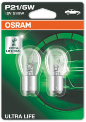 OSRAM Becuri moto P21/5W Osram Ultra Life (set) (OSR7528 ULT-02B/EA)