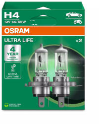 OSRAM Becuri moto H4 - Osram Ultra Life (set) (OSR64193 ULT-02B)