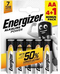 Energizer Elem, AA ceruza, 4+1 db, ENERGIZER "Alkaline Power (EEAA5AP) - jatekotthon